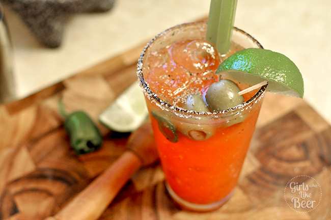 From Girls Who Like Beer: The perfect Bloody Mary