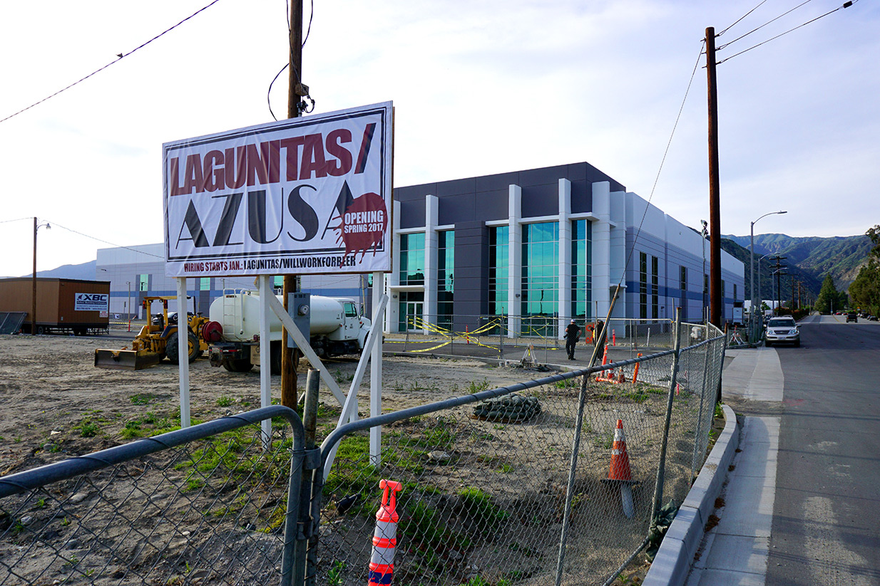 Lagunitas Azusa construction